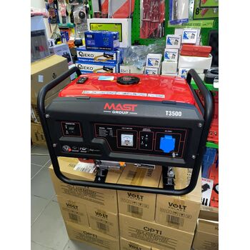 Генератор бензиновый 2.8 кВт с AVR, 7 HP, 230V, MAST GROUP T3500