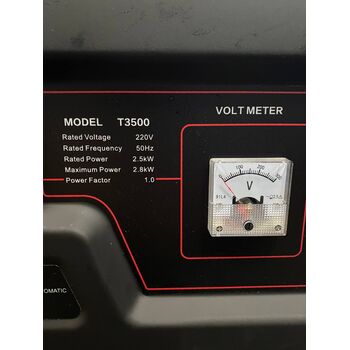 Генератор бензиновый 2.8 кВт с AVR, 7 HP, 230V, MAST GROUP T3500