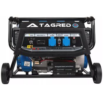 Генератор бензиновый 3.5 кВт с AVR, 7.5 HP, 230V, электростартер, TAGRED TA3500GKWX