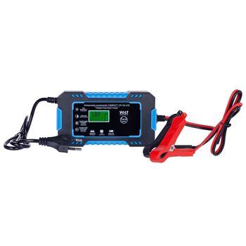 Зарядний пристрій для АКБ AGM та GEL 12V 6A LCD Volt Polska COMPACT