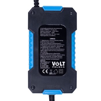 Зарядний пристрій для АКБ AGM та GEL 12V 6A LCD Volt Polska COMPACT