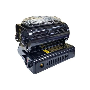 Плита-обогреватель газовая Комфорт с пьезоподжигателем и переходником 960503 СИЛА