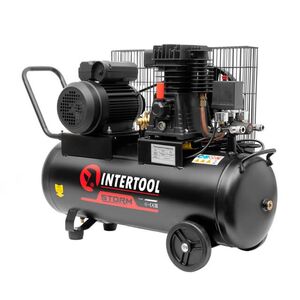 Компресор 50 л, 1.8 кВт, 220 В, 10 атм, 250 л/хв. INTERTOOL PT-0011