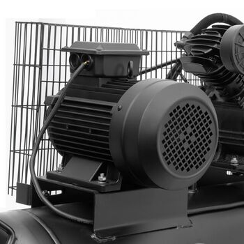 Компрессор 100л, 4HP, 3кВт, 380В, 10атм, 500л/мин, 2 цилиндра (PT-0013 Intertool)