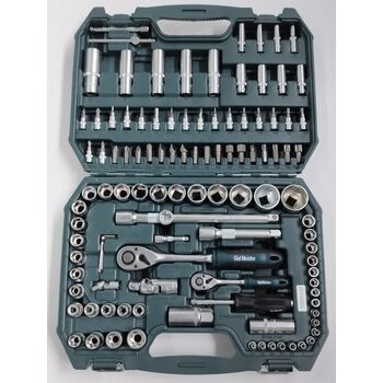 Професійний набір інструментів 1/2" & 1/4" 6 гран, 108од., GM-01108 Gut Meister