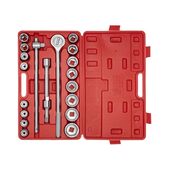 Набір головок і комплектуючих 21ед., 3/4", гол. 6гр., 19-50мм, HT-2221 INTERTOOL