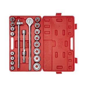 Набор головок и комплектующих 21ед., 3/4", гол. 6гр., 19-50мм (HT-2221 Intertool)
