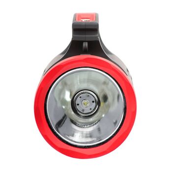 Фонарь аккумуляторный 1LED 5W+22 SMD, выносная солнечная панель, выносные 2 led лампы, кабель для зарядки телефона-планшета, LB-0105 INTERTOOL