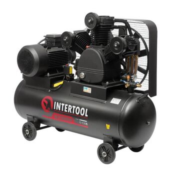 Компресор 300л, 20HP, 15кВт, 380В, 10атм, 2000л / хв. 3 циліндра, PT-0052 INTERTOOL