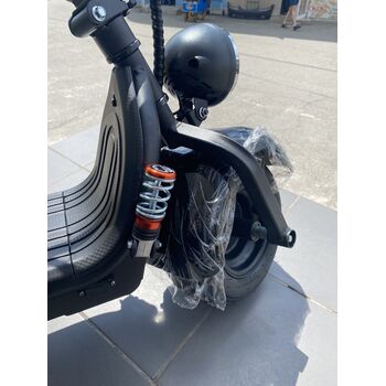 Электроскутер Citycoco Light 800W, 48V8.8Ah, Black [r804q/800Bk]