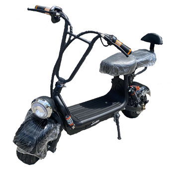 Электроскутер Citycoco Light 800W, 48V8.8Ah, Black [r804q/800Bk]