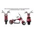 Электроскутер Chopper Citycoco 3000W, 60V20Ah, Green [r804-m3/3000Gn]