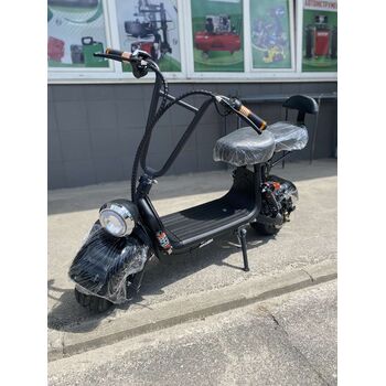 Электроскутер Citycoco Light 800W, 48V8.8Ah, Black [r804q/800Bk]