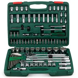 Набор торц. головок 1/4"DR4-14мм и 1/2"DR10-32 мм,88предм. (TK-88 HANS tools)