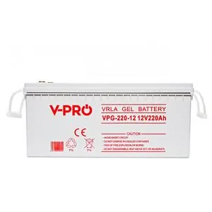 Аккумулятор GEL тяговой для ИБП и инверторов 12V 220Ah VRLA Volt Polska VPRO PREMIUM