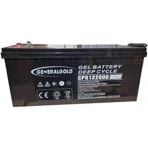 Акумулятор GEL для ДБЖ та інверторів 12V 200Ah CPG122000 GeneralGold