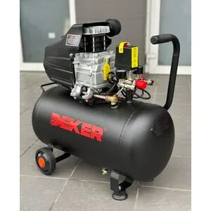 Компресор одноциліндровий 1.5кВт 198л/хв 8бар 50л XYBM50 DEKER