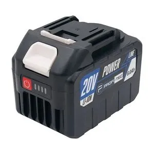 Акумулятор PROFI-TEC PT2060 20V 6.0Aг (елементи 10С, високострумова батарея, з індикатором)