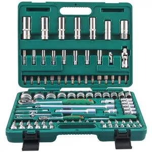 Универсальный набор торцевых головок 1/4"DR 4-14 мм и 1/2"DR 10-32 мм, 94 пр., S04H52494S JONNESWAY