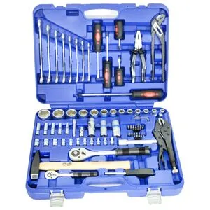 Набор инструментов универсальный 1/4"&1/2"DR 72 ед., 072MDA KingRoy (7380)