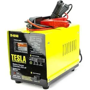 Пуско-зарядное устройство TESLA ЗУ-40140 6-12V/15A/Start-100A/20-200AHR/стрел.индик.