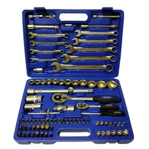 Универсальный набор инструмента 1/4" & 1/2" 82 пр. 6 гран. (UN-1082П Werker)