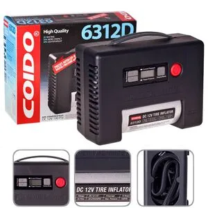Компресор COIDO 6312D 100psi / 13Amp / 20л манометр / Автостоп