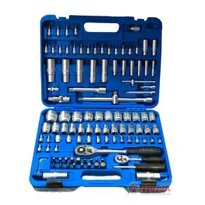Набор инструмента 1/4" и 1/2" 6-гр. 108 пр., 61082 INFO tools