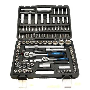 Набор инструментов 6-гр. 1/4"&1/2"DR 108 ед., TZ-108 TOOLWIZ (5265)