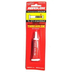 ABRO Фиксатор резьбы красный TL 371