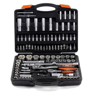 Набор инструментов универсальный 1/4"-1/2"DR 110 ед. MIOL 58-100