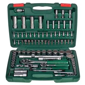 Набор торц. головок 1/4"DR4-14мм и 1/2"DR10-32 мм,94 предм.(12 гр.), TK-94R2 HANS