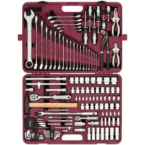 Набор инструмента универсальный 1/4", 1/2"DR, 127 предметов, UTS0127 THORVIK