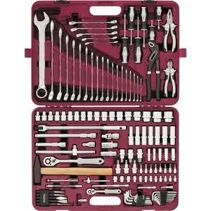 Набор инструмента универсальный 1/4", 1/2"DR, 128 предметов, UTS0128 THORVIK