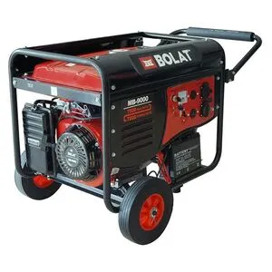 Генератор бензиновый 7.5 кВт, 17HP, 230V, электростартер, AVR, Bolat MB-9000