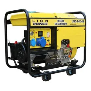 Дизельный генератор 6.5 кВт с AVR, 230V, LION POWER LND9000E