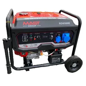 Бензиновый генератор 5.5 кВт однофазный AVR RD6500E MAST GROUP