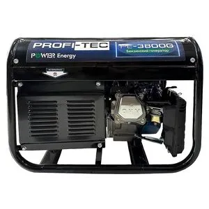 Генератор бензиновый PROFI-TEC PE-3800G (3.8 кВт, ручной стартер)