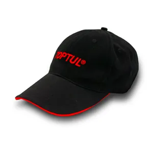 Бейсболка TOPTUL Black + Red XG000089 TOPTUL