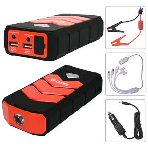 Пусковая батарея Li-Pol 9 Ач, 200/400 А, выход 12 В, 3,5 А, через USB 5В, 2А, YT-83081 YATO