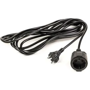 Удлинитель 5 м, 2x1.0мм?, 8А PowerPlant PPEA08M50S1