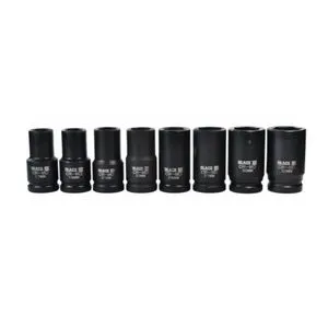 Набор ударных головок 3/4 17-32 в кейсе, BLACK 13308