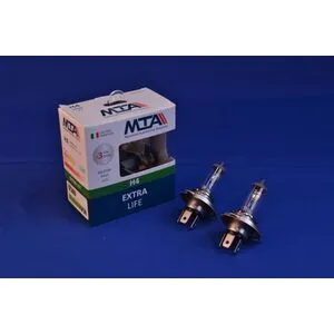 Лампа автомобильная H4 12V 60/55W P43T EXTRA LIFE (2 шт.) (ближняя/дальняя, противотуманная) MTA 84163 ELB2