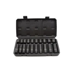 Головки ударные 1/2 10-19 мм (20 шт.) пластиковый кейс, GEKO G10517