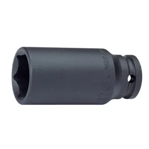 Торц головка ударна глибока 1/2" DR, 19мм (84300M19 HANS tools)