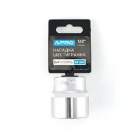 Насадка шестигранная CrV 1/2 (32мм), APRO 252732