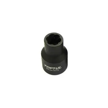 Головка для поврежденных гаек 1/2" 10мм, BAAK1610 TOPTUL