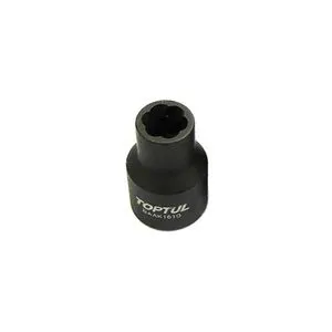 Головка для поврежденных гаек 1/2" 19мм, BAAK1619 TOPTUL