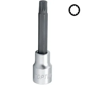 Головка с насадкой SPLINE M8 L100mm 1/2", BCJA1608 TOPTUL