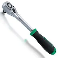 Трещотка 3/8" 36 зубцов (резиновая ручка), CJBG1220 TOPTUL